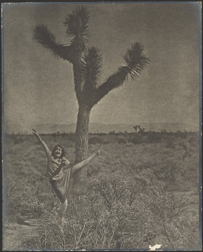 Dancer at Joshua Tree by Louis Fleckenstein