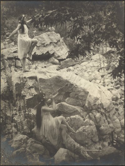 Dancers on Rocks by Louis Fleckenstein