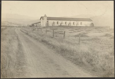Landscape with Mission by Louis Fleckenstein