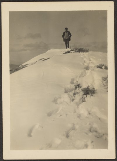 Louis Fleckenstein on Telescope Peak by Louis Fleckenstein