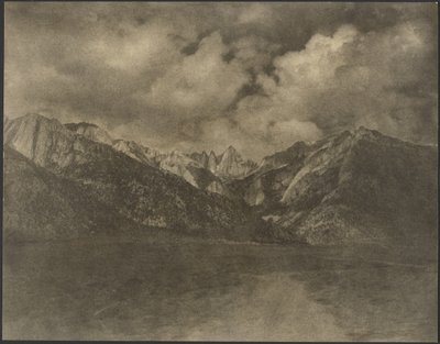[Mountainous Landscape] by Louis Fleckenstein