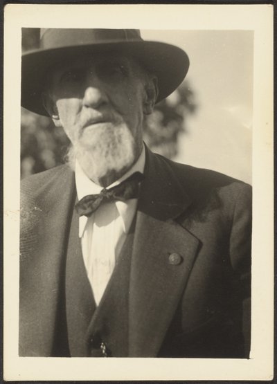 Old Man in Bow Tie by Louis Fleckenstein