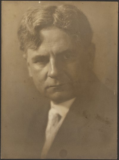 Portrait of a Man with Deep-Set Eyes by Louis Fleckenstein