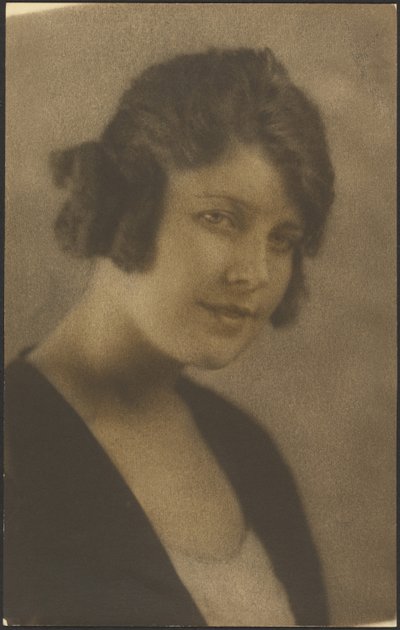 Portrait of a Woman with Short Hair by Louis Fleckenstein