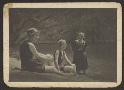 Women in Bathing Suits by Louis Fleckenstein