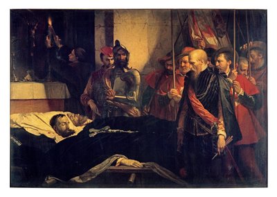 Last Tribute to the Counts Egmont and Hoorn by Louis Gallait