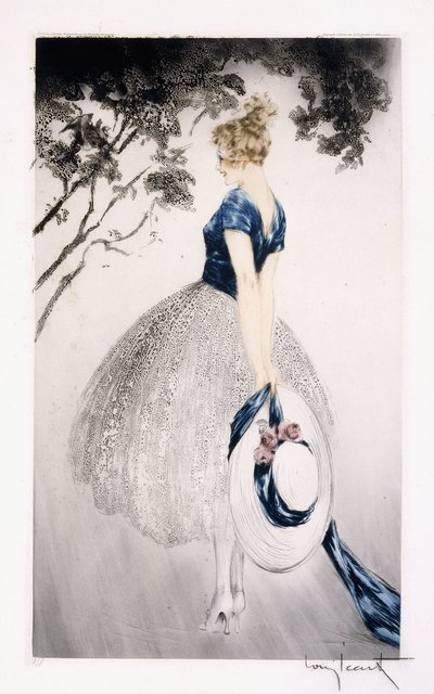 In the Nest, c.1922 by Louis Icart