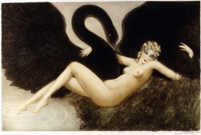 Leda and the Swan, c.1934 by Louis Icart