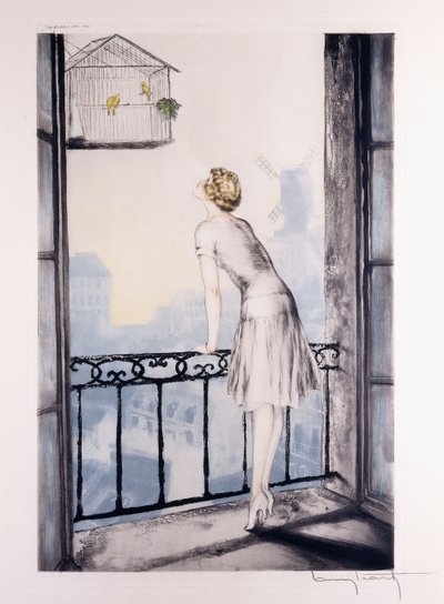 Montmartre by Louis Icart