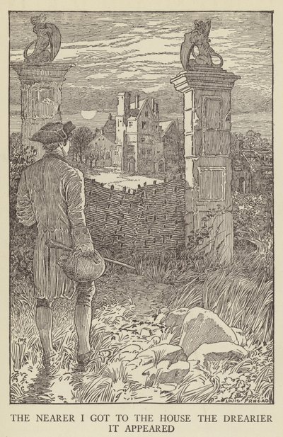 Illustration for Kidnapped by Robert Louis Stevenson by Louis John Rhead