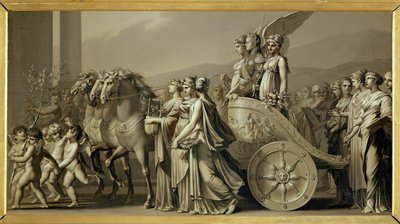 The Triumph of Tsar Alexander I, or The Peace by Louis Leopold Boilly