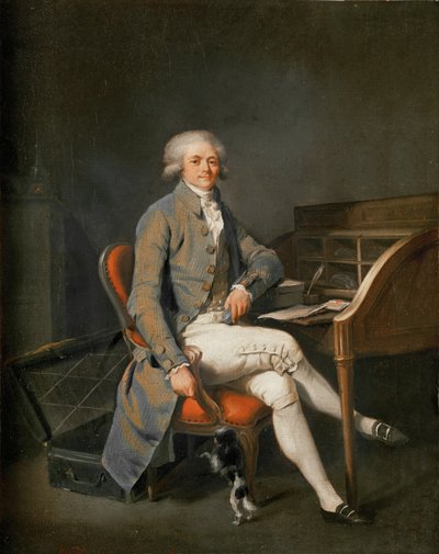 Maximilien Robespierre by Louis Leopold Boilly