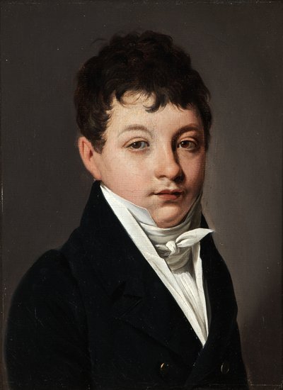 Portrait of a Young Boy by Louis Leopold Boilly