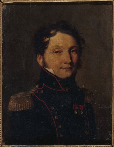 Portrait of Captain Jules Raulin by Louis Leopold Boilly