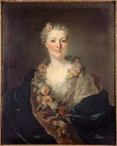 Portrait of Madame Doyen by Louis M. Tocque