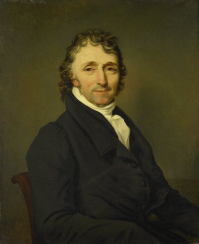 Portrait of Clemens van Demmeltraadt by Louis Moritz