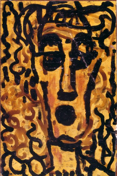 Head of a Woman by Louis Soutter