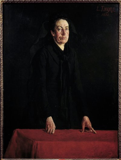 Portrait of Louise Michel at the Podium by Louis Tinayre
