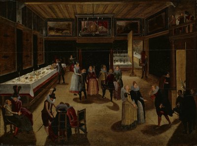 Evening Party by Louis de Caullery (manner of)