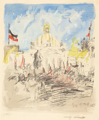 Celebration for Bismarck by Lovis Corinth