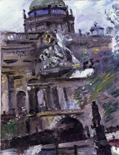 The Berlin Palace from the Darmstadt Bank by Lovis Corinth