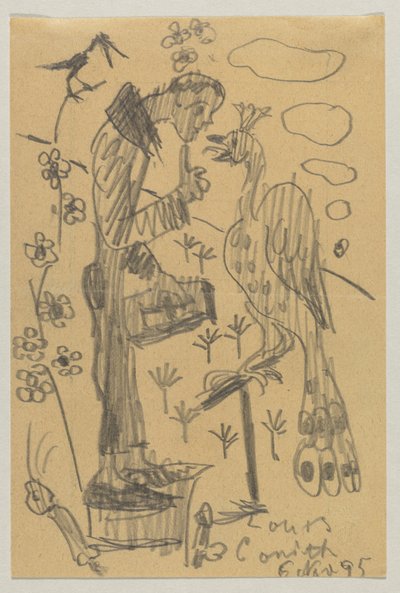 Lovis Corinth to Carl Strathmann by Lovis Corinth