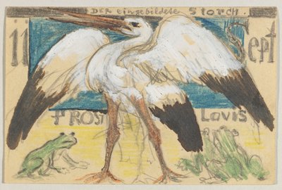 Lovis Corinth to Carl Strathmann: Postcard, Postmarked September 12, 1905 by Lovis Corinth