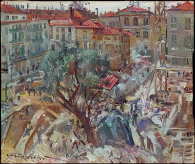 New Building in Monte Carlo by Lovis Corinth