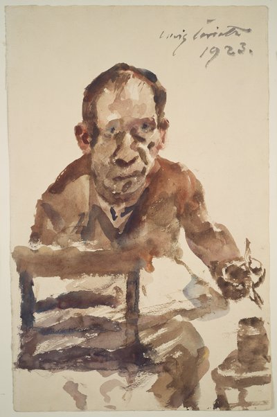 Self-Portrait by Lovis Corinth