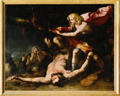 Apollo and Marsyas by Luca Giordano