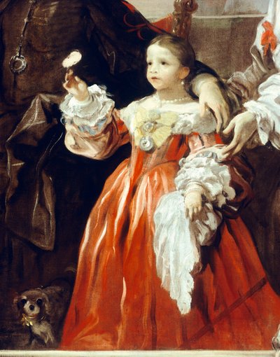 Childhood figure (detail) by Luca Giordano