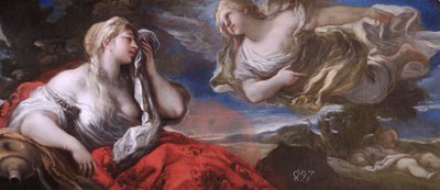 Hagar and Ishmael in the Desert by Luca Giordano