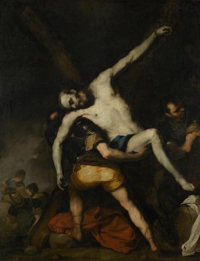 Deposition from the Cross of Saint Andrew by Luca Giordano