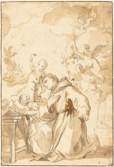 Saint Anthony of Padua by Luca Giordano
