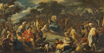 Feeding of the Ten Thousand (the Miraculous Multiplication of Bread) by Luca Giordano