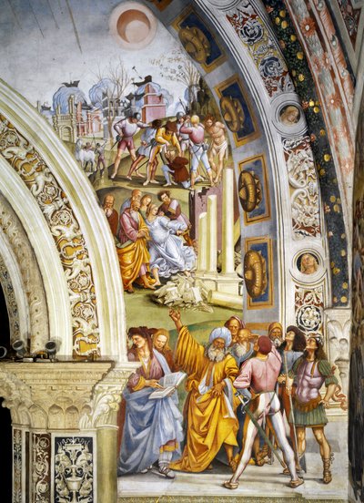 Apocalypse, from Last Judgment fresco cycle by Luca Signorelli