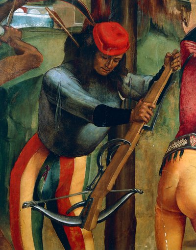Crossbowman (detail) by Luca Signorelli