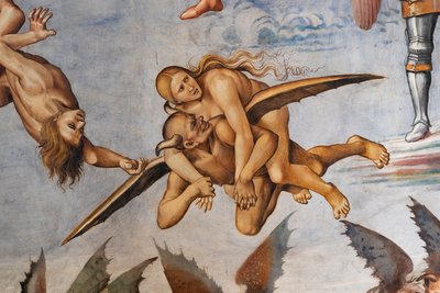 Damned to Hell (Detail) by Luca Signorelli