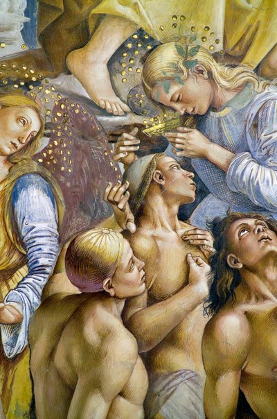 Elect, from Last Judgment fresco cycle by Luca Signorelli