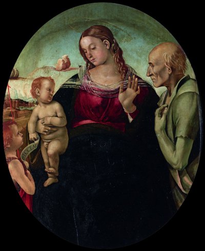 The Madonna and Child with Saint John and Saint Jerome by Luca Signorelli