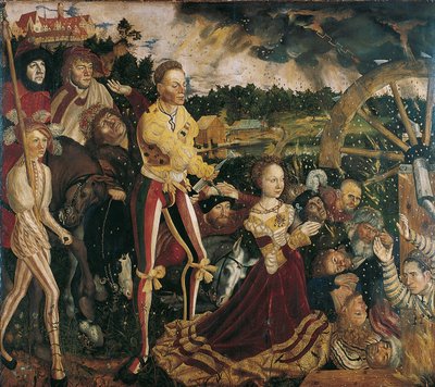 Altarpiece with the Martyrdom of Saint Catharine, central panel by Lucas Cranach the Elder
