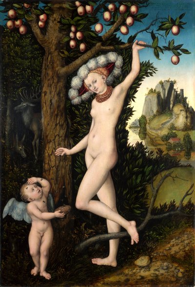 Cupid Complaining to Venus by Lucas Cranach the Elder