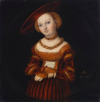 Portrait of a Lady by Lucas Cranach the Elder