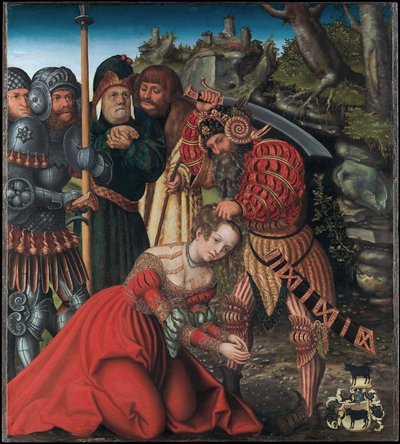 The Martyrdom of Saint Barbara by Lucas Cranach the Elder