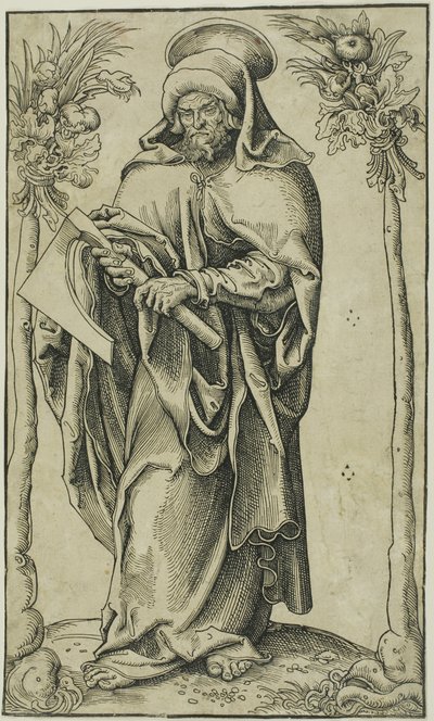 Saint Matthias, from Christ, the Apostles and Saint Paul by Lucas Cranach the Elder