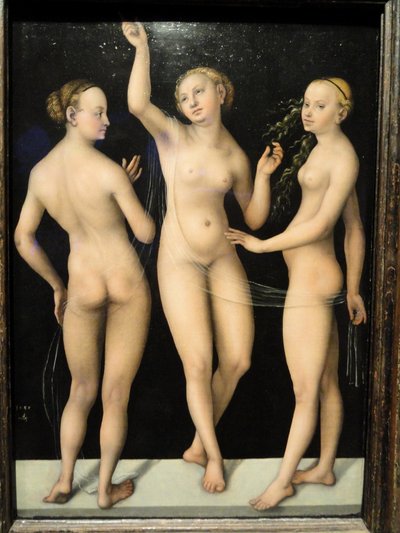 The Three Graces by Lucas Cranach the Elder