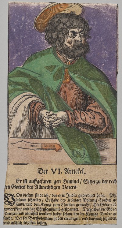 Bartholomew by Lucas Cranach the Elder, After