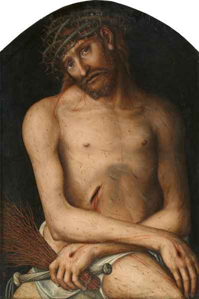 Christ as Man of Sorrows by Lucas Cranach the Elder and workshop