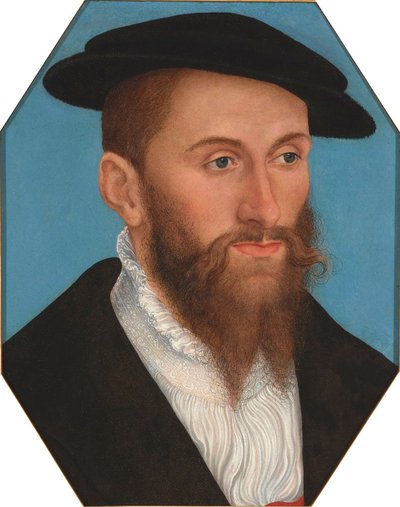 Portrait of a Man by Lucas Cranach the Younger