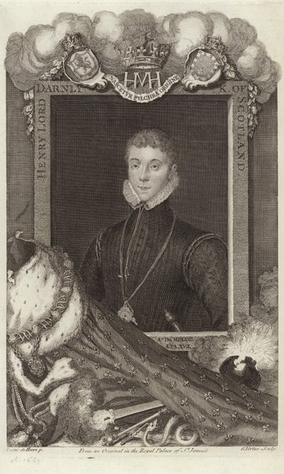 Portrait of Henry, Lord Darnley by Lucas de Heere